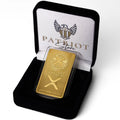 XRP Logo Gold-Plated Bar — 1000 XRP